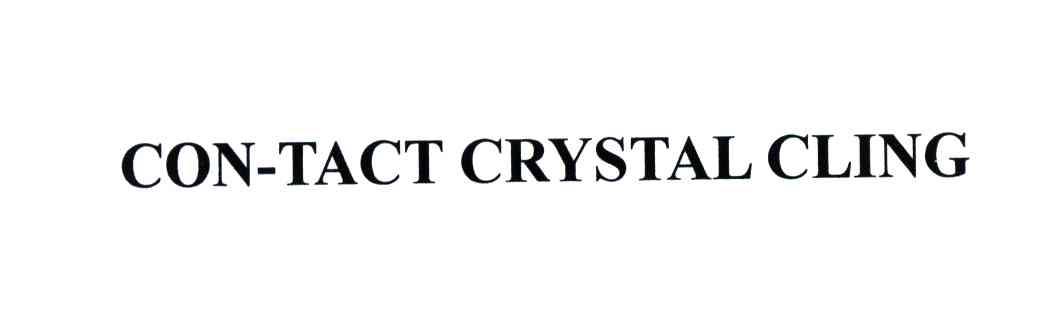 CON-TACT CRYSTAL CLING