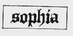 SOPHIA