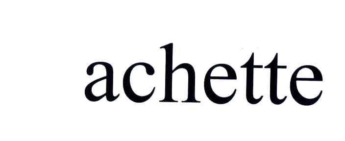 ACHETTE