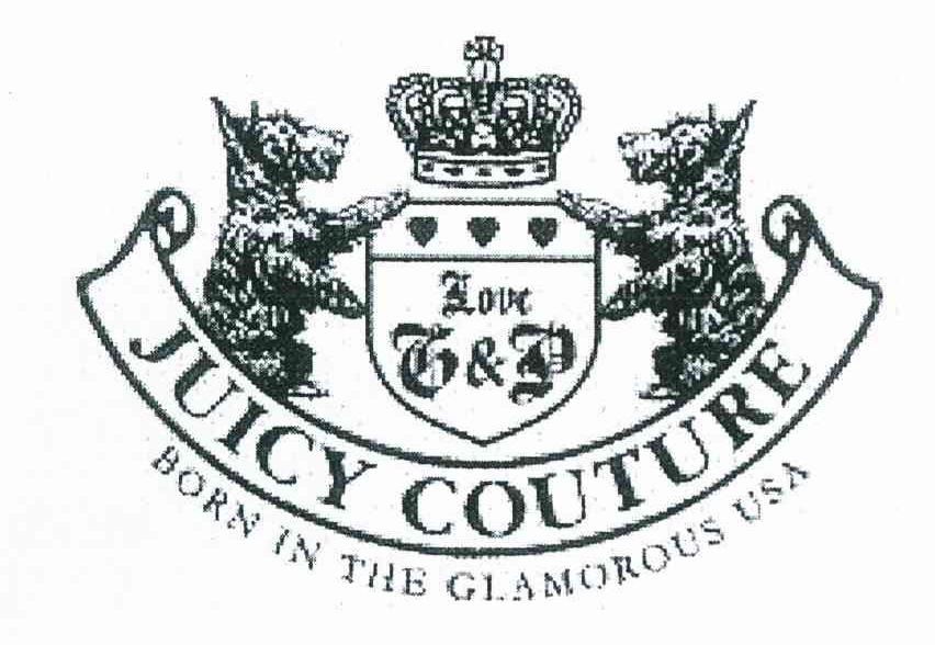 JUICY COUTURE LOVE BORN IN THE GLAMOROUS USA
