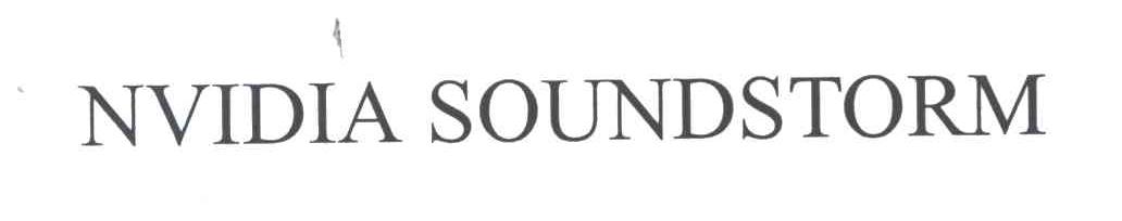 NVIDIA SOUNDSTORM