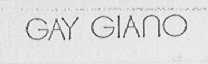 GAY GIANO