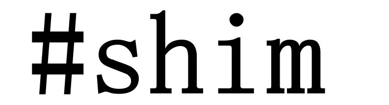 #SHIM
