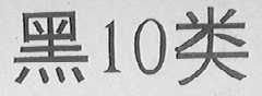 黑10类