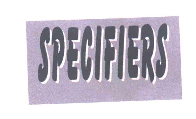 SPECIFIERS