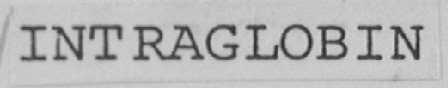 INTRAGLOBIN