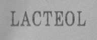 LACTEOL
