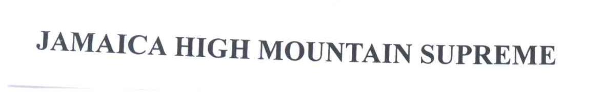 JAMAICAHFGHMOUNTALNSCPREME