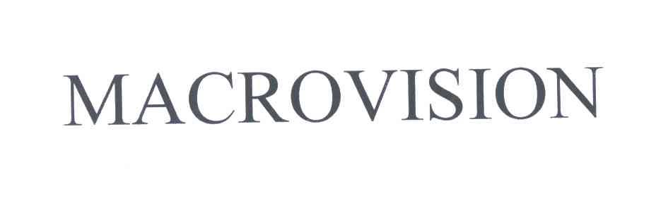 MACROVISION