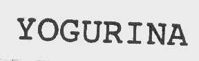YOGURINA