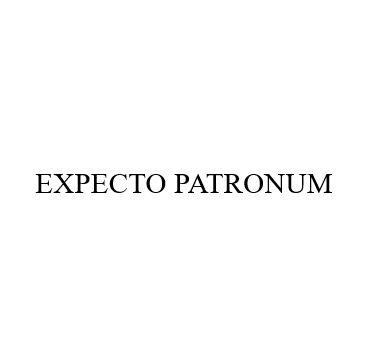 EXPECTO PATRONUM