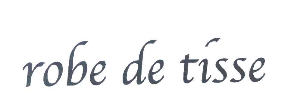 ROBE DE TISSE