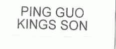 PING GUO KINGS SON