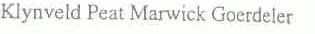 KLYNVELD PEAT MARWICK GOERDELER
