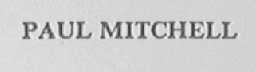 PAUL MITCHELL
