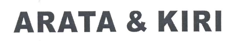 ARATA&KIRI