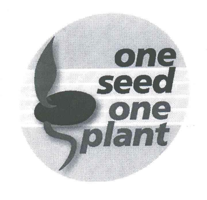 ONE SEED ONE PLANT