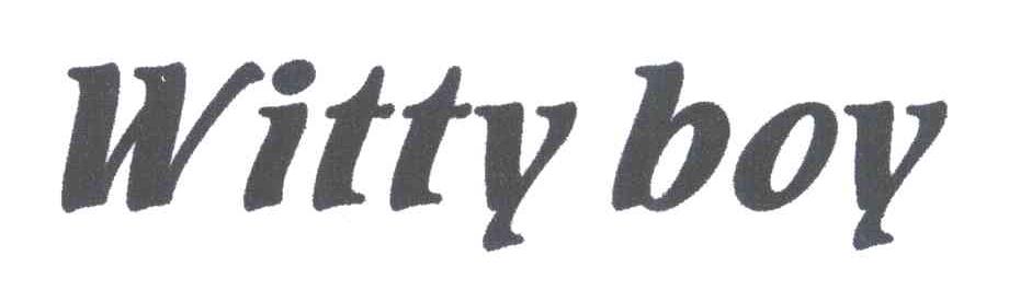 WITTY BOY