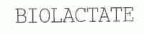 BIOLACTATE