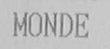 MONDE