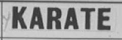 KARATE