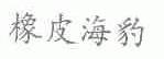 橡皮海豹