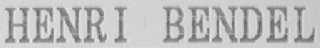 HENRI BENDEL