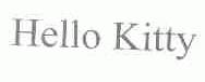 HELLO KITTY