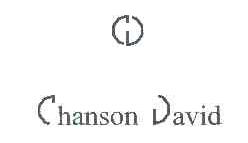 CHANSON DAVID