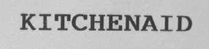 KITCHENAID