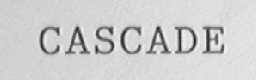 CASCADE