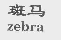 斑马   ZEBRA