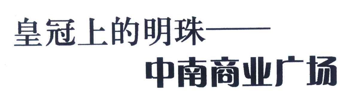 皇冠上的明珠--中南商业广场