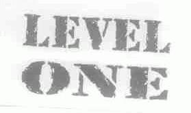 LEVEL ONE