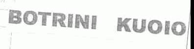 BOTRINI KUOIO