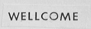 WELLCOME