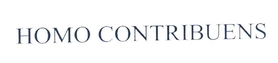 HOMO CONTRIBUENS