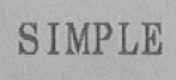 SIMPLE