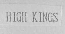 HIGH KINGS