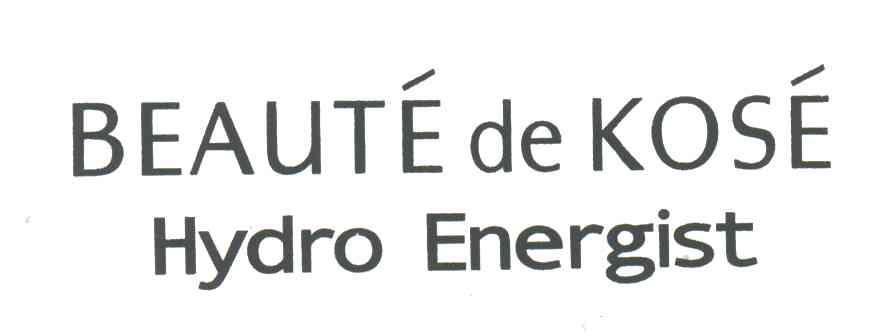 BEAUTE DE KOSE HYDRO ENERGIST