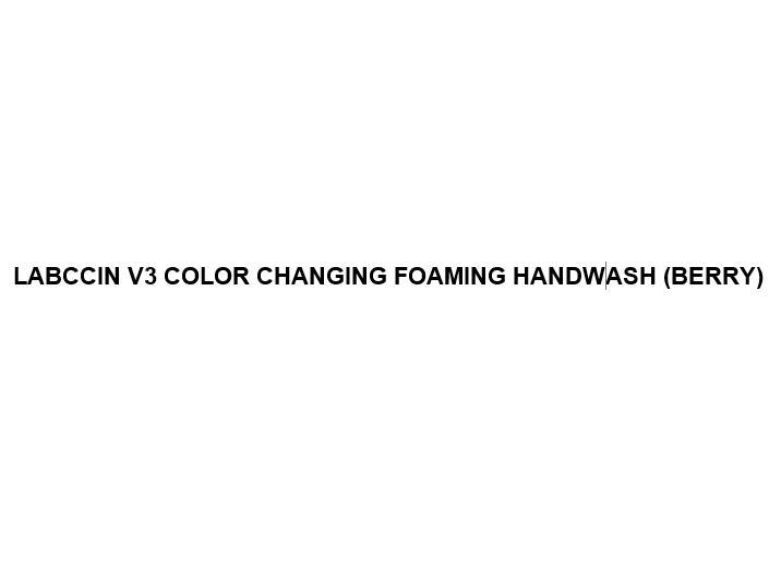 LABCCIN V3 COLOR CHANGING FOAMING HANDWASH (BERRY)