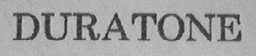 DURATONE
