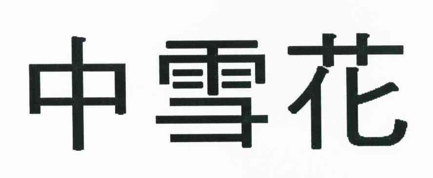 中雪花