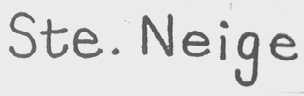 STE.NEIGE