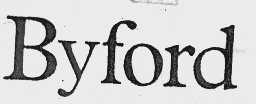 BYFORD