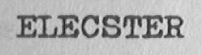 ELECSTER