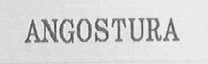 ANGOSTURA