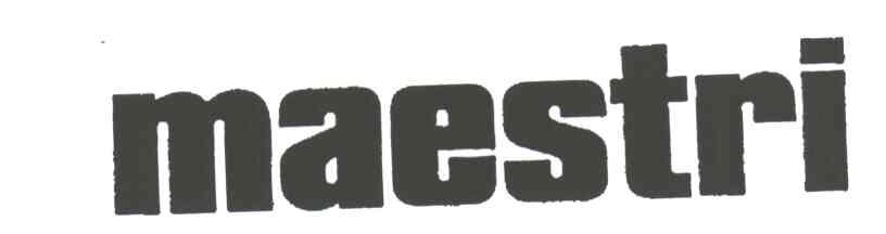 MAESTRI