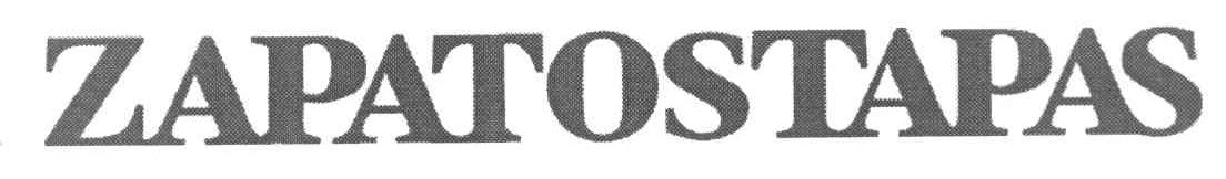 ZAPATOSTAPAS