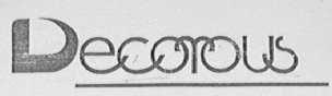 DECOROUS